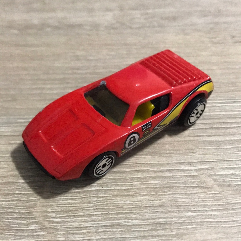 Vintage 1969 Hot Wheels CHAMPION BELL RED #8 FERRARI Car Malaysia
